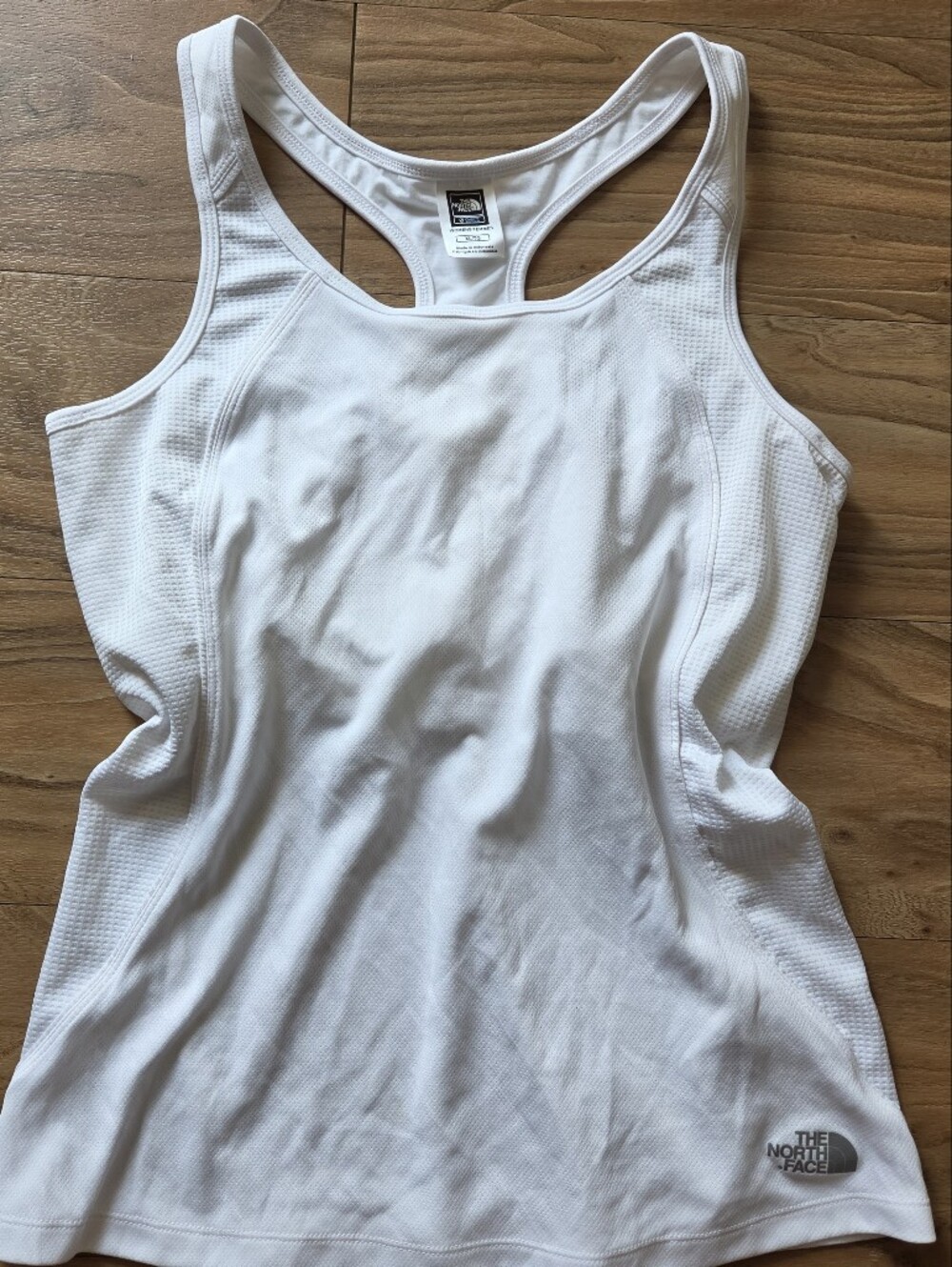 The North Face White Racerback Performance Tank